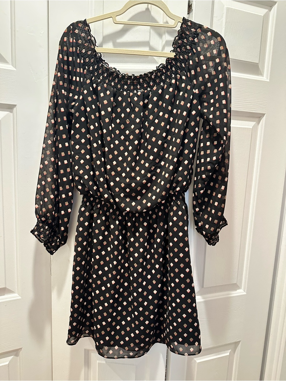 White House Black Market Chiffon Dress